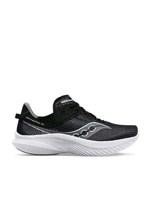 saucony men's kinvara 14 black running shoes