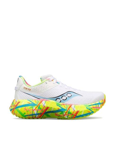 saucony men's kinvara pro white running shoes