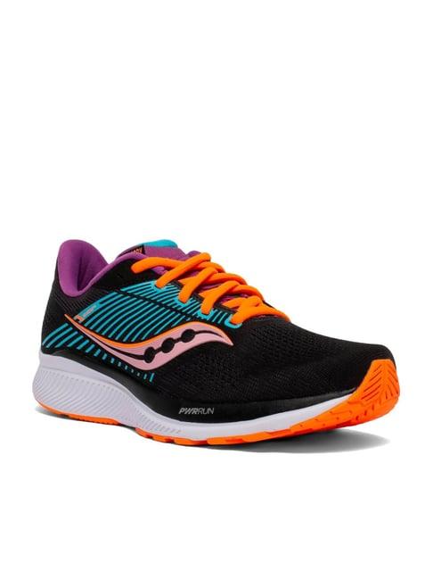 saucony women's guide 14 future black running shoes
