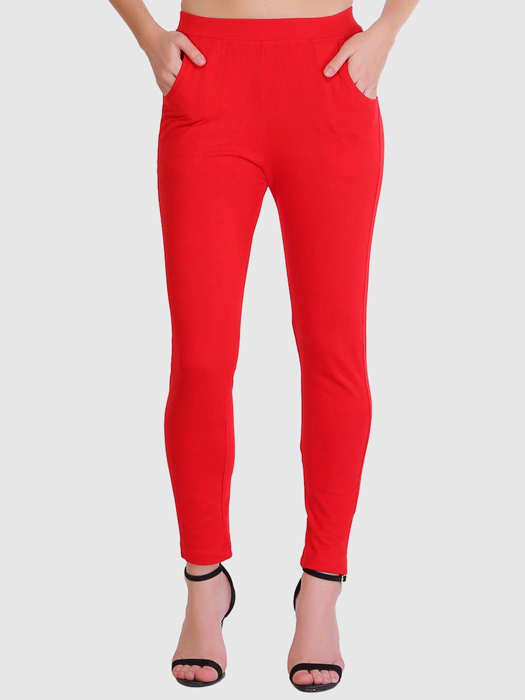 saundarya stretch-fit ankle-length leggings