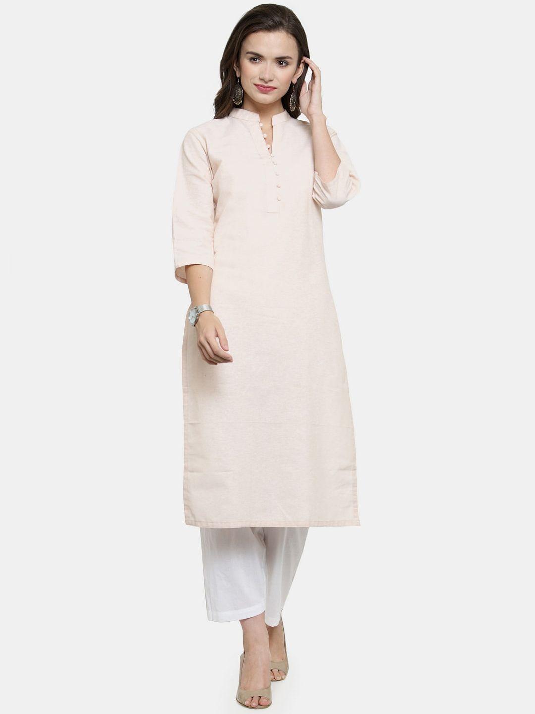 sayesha women beige kurta