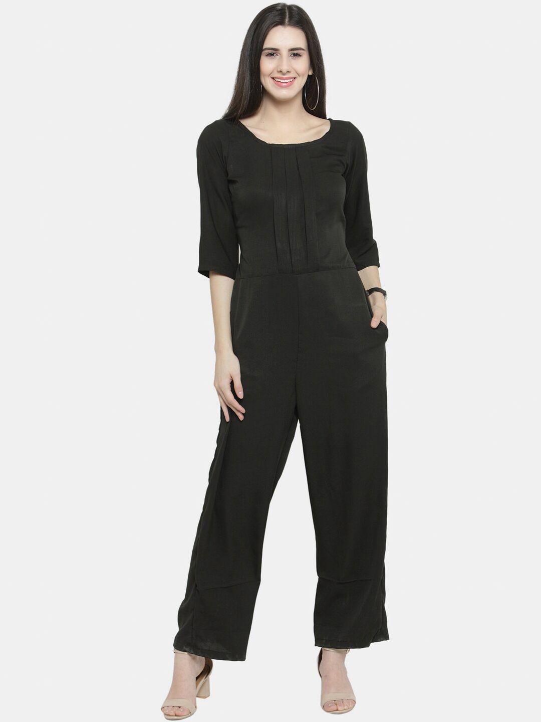 sayesha women crepe basic jumpsuit