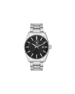 sb.1.10463-2 analogue watch with contrast dial