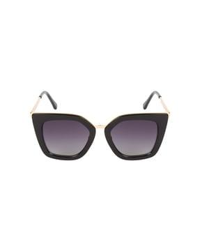 sca s971 blk square sunglasses