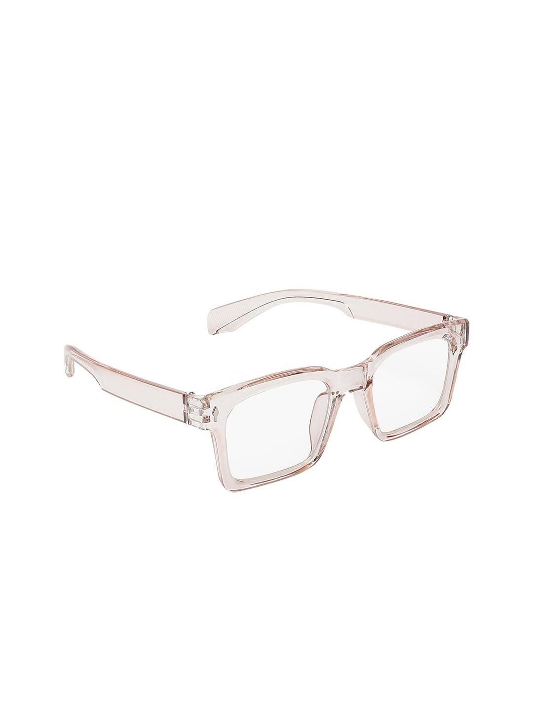 scaglia unisex clear lens & wayfarer sunglasses with uv protected lens scg_5632_grey