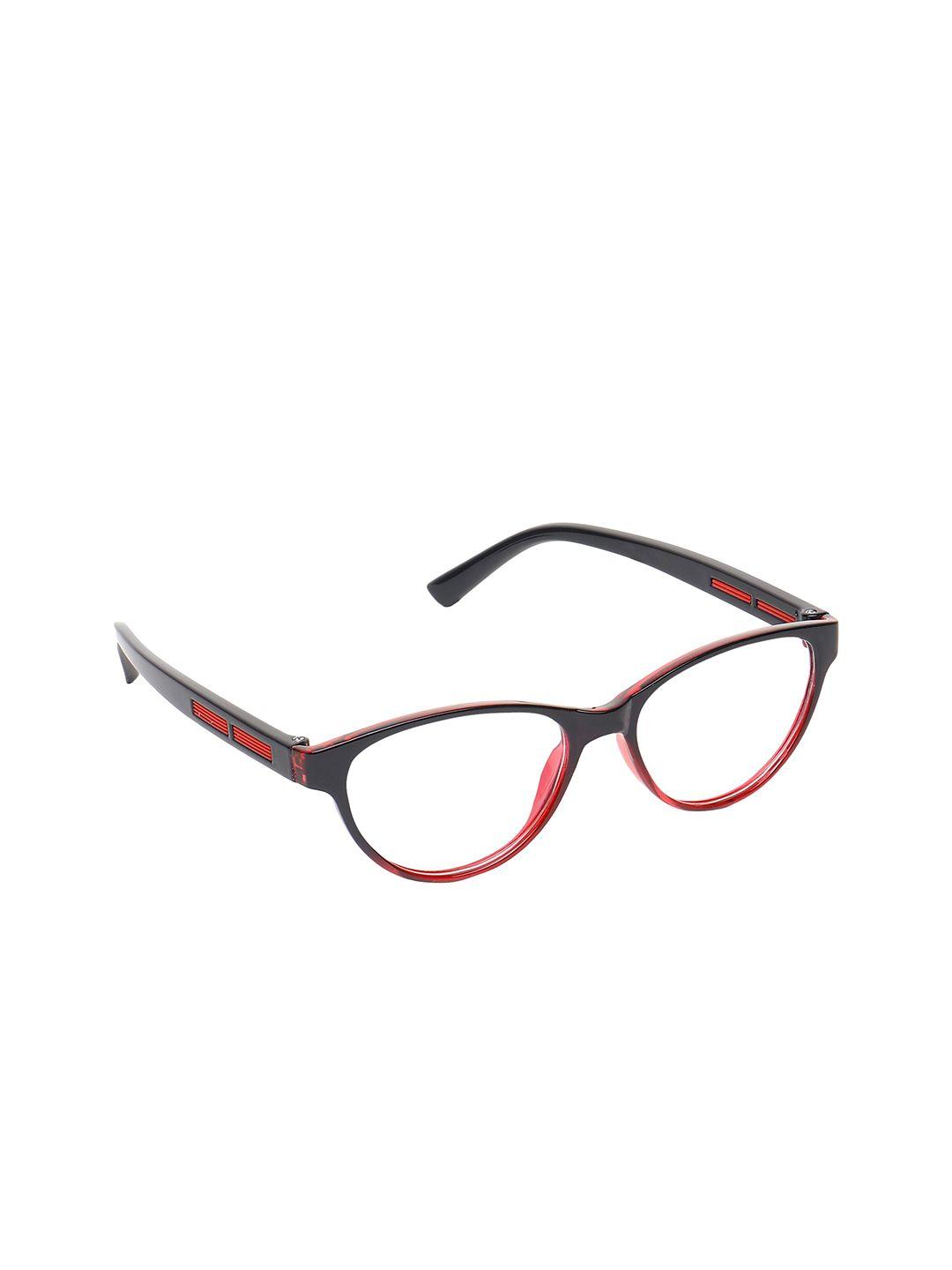 scaglia unisex cateye sunglasses with uv protected lens- aero cat chery_scg-red