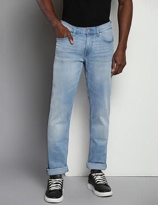 scanton slim fit stone wash jeans