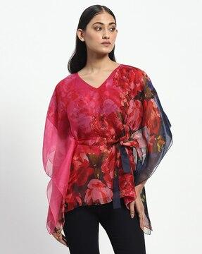 scarlet suffrage kaftan