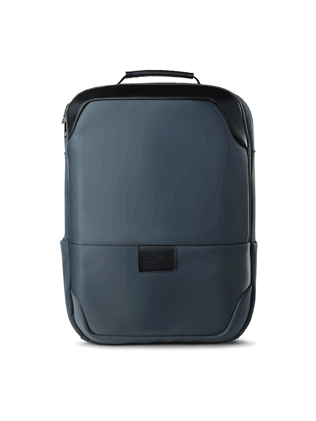 scarters grey solid laptop backpack