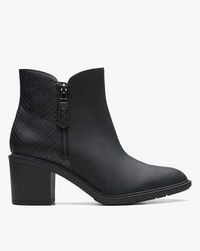 scene ankle-length boots