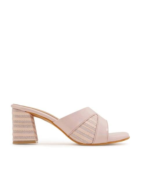 scentra women's pink casual sandals