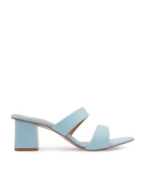 scentra women's sky blue casual sandals