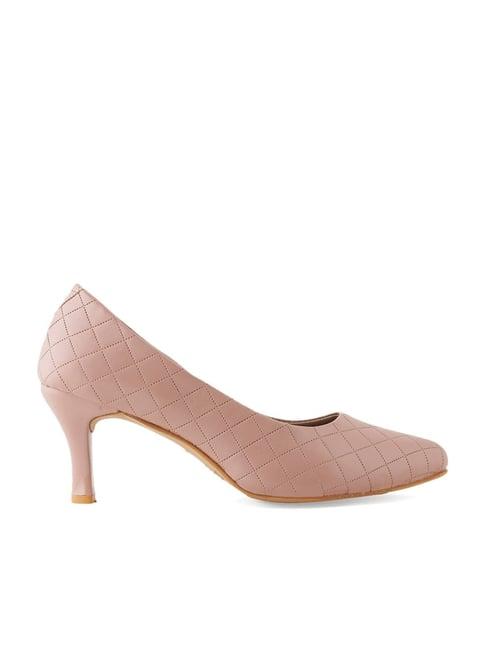 scentra women's spain pink casual pumps