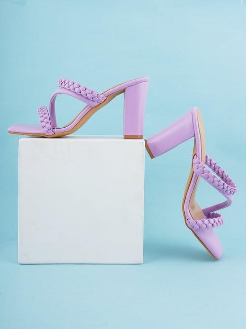 scentra women's spain purple casual sandals
