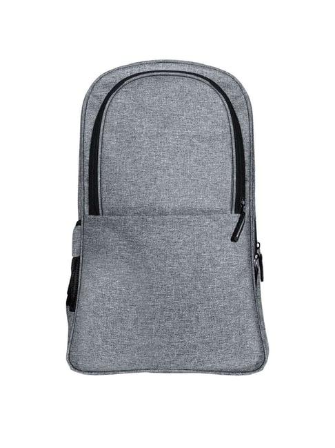 scharf grey small laptop backpack