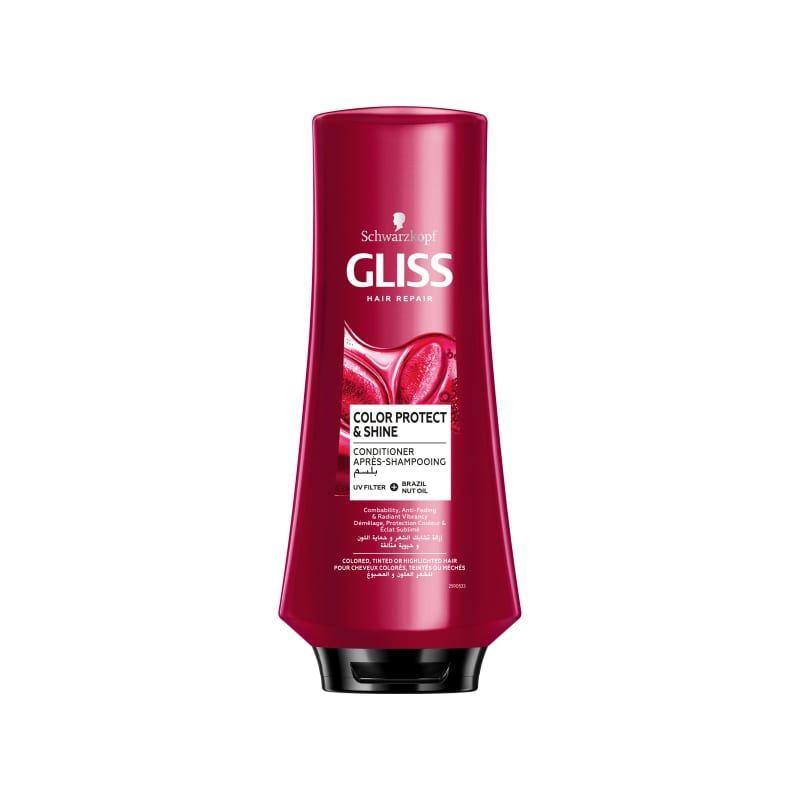 schwarzkopf gliss hair repair with liquid keratin color protect & shine conditioner