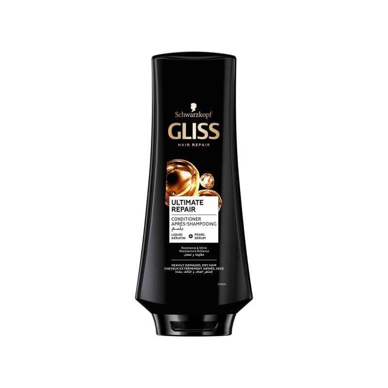 schwarzkopf gliss hair repair with liquid keratin ultimate repair conditioner