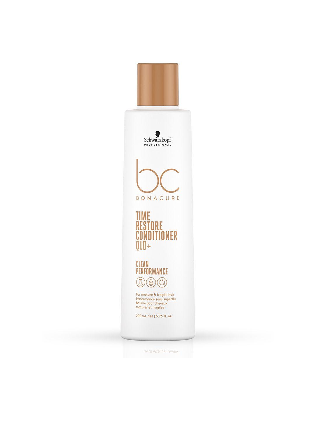 schwarzkopf professional bonacure time restore conditioner with q10+ for mature hair-200ml