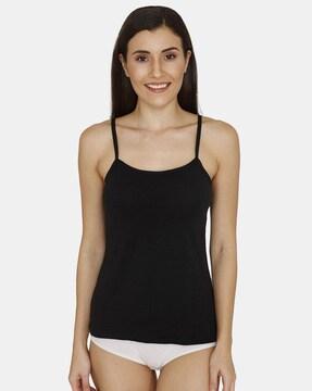 scoop neck camisole with sleeveless