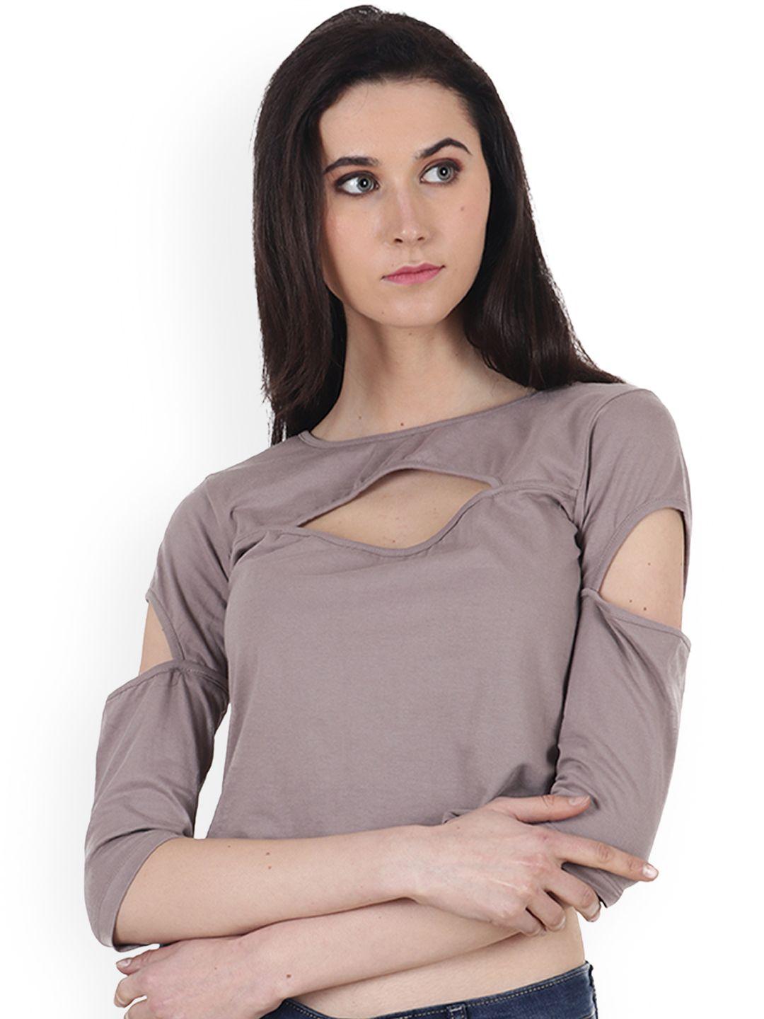 scorpius women mauve solid top