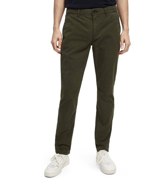 scotch & soda military regular slim fit chinos