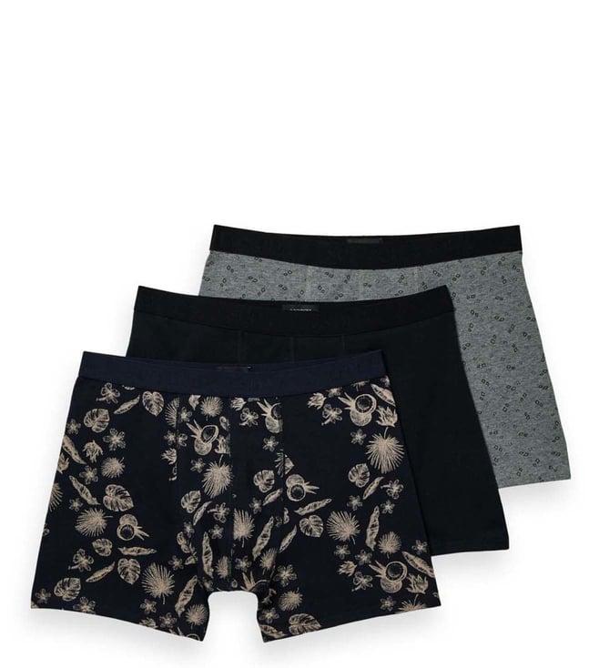 scotch & soda multicolor printed relaxed fit boxers