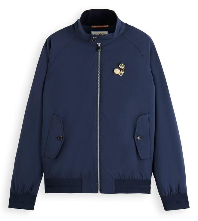 scotch & soda night regular fit harrington jacket