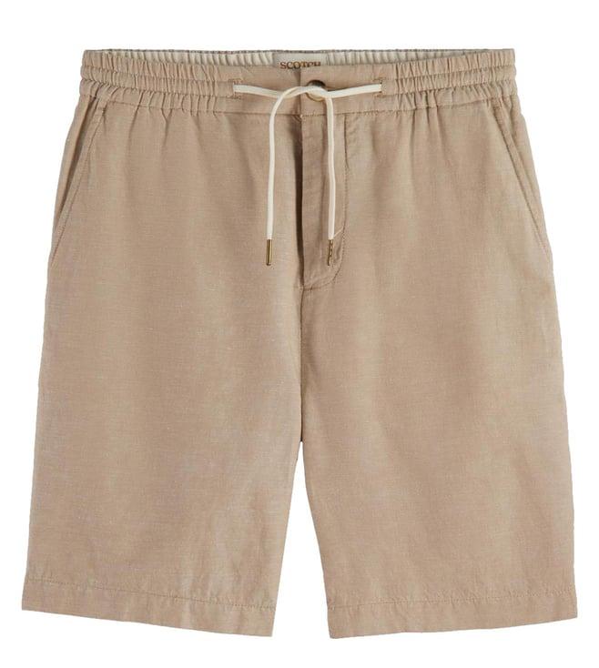 scotch & soda sea stone regular fit shorts