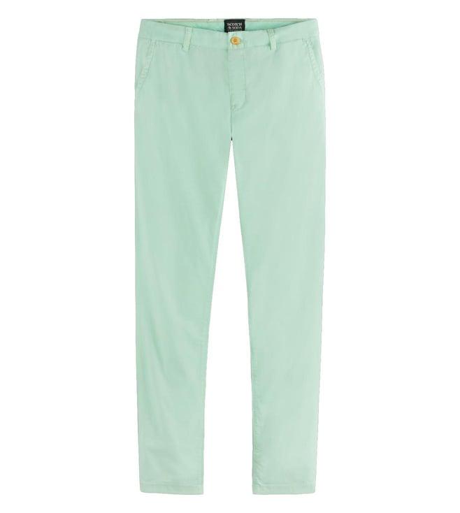 scotch & soda seafoam super slim fit chinos