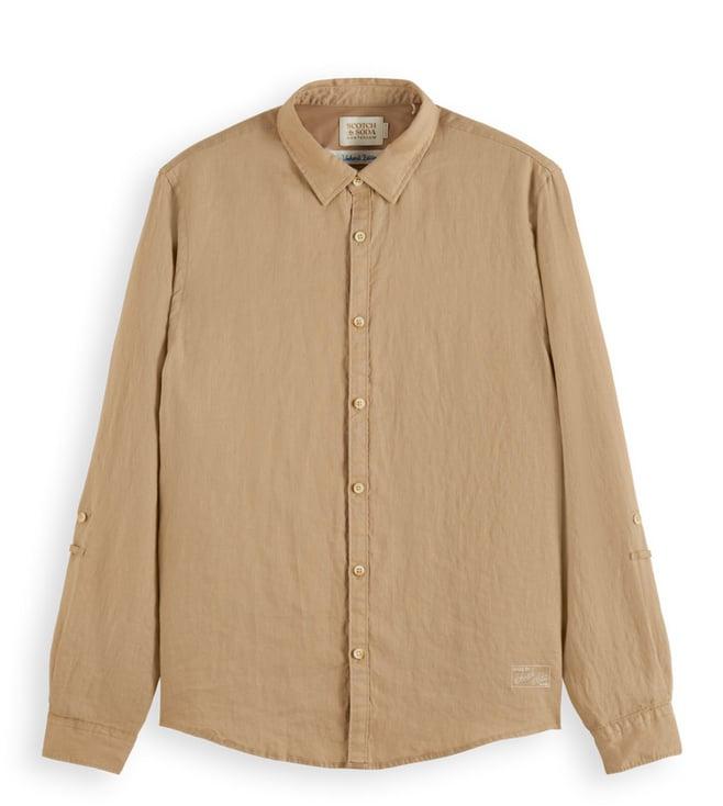 scotch & soda seastone regular fit shirt