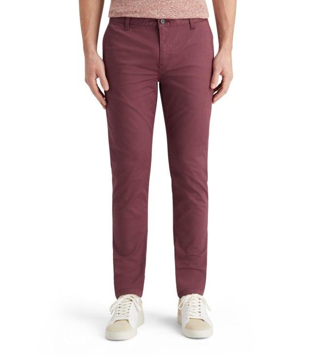 scotch & soda wine essential mott- stretch cotton chinos