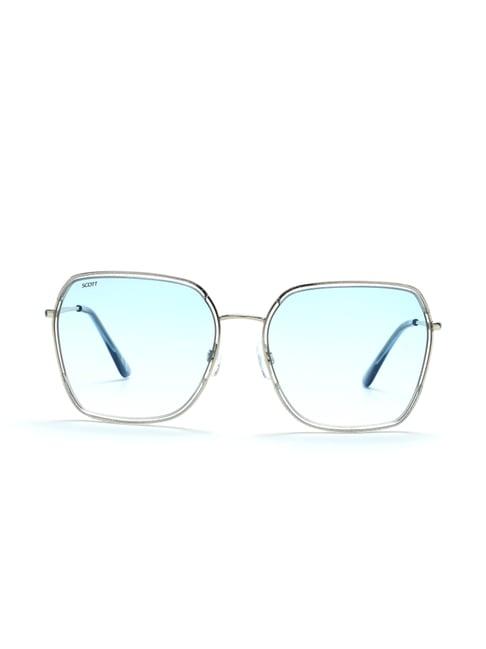 scott sc2412 belinda blue square sunglasses