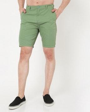 scottie flat-front city shorts