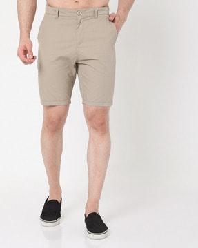 scottie flat-front city shorts
