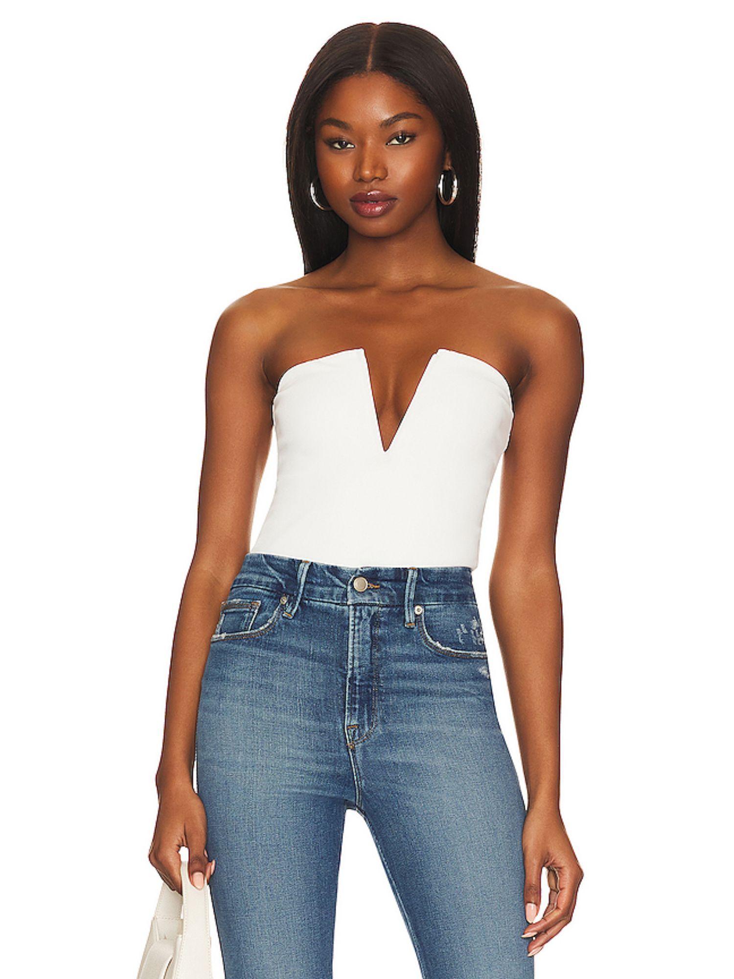 scuba deep v bar bodysuit