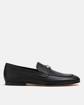 sculpted signature loafers