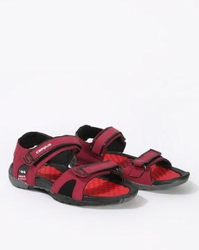 sd-060 slip-on sandals with velcro fastening