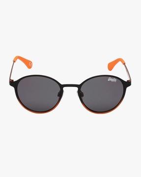 sds-stripe-025 uv-protected round sunglasses