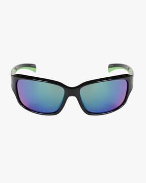 se5104 60 3p uv-protected rectangular sunglasses