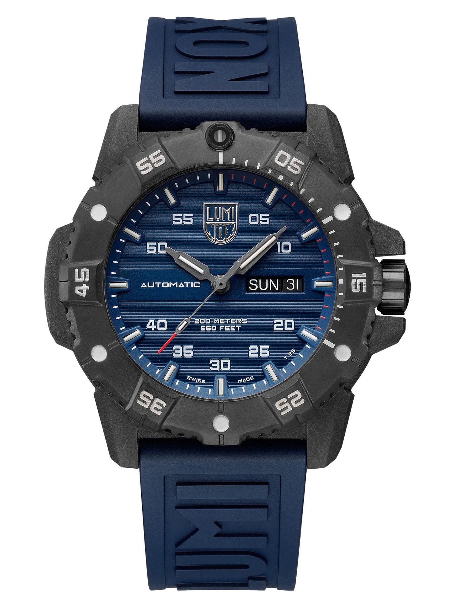 sea date analog dial color blue mens watch - xs.3863