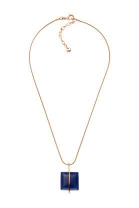 sea glass blue necklace - skj1134791