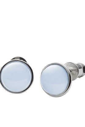 sea glass silver earring - skj0820040