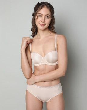 seamless bra with adjustable strap