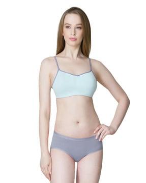 seamless cups & non-padded cami bra