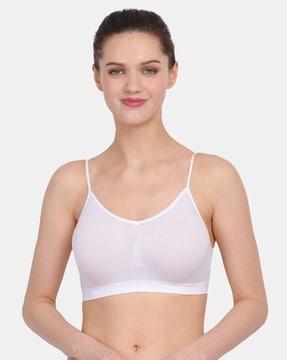 seamless non-padded bra