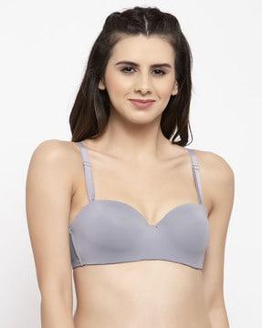seamless t-shirt bra with adjustable straps