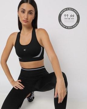 seamless tonal sports bra