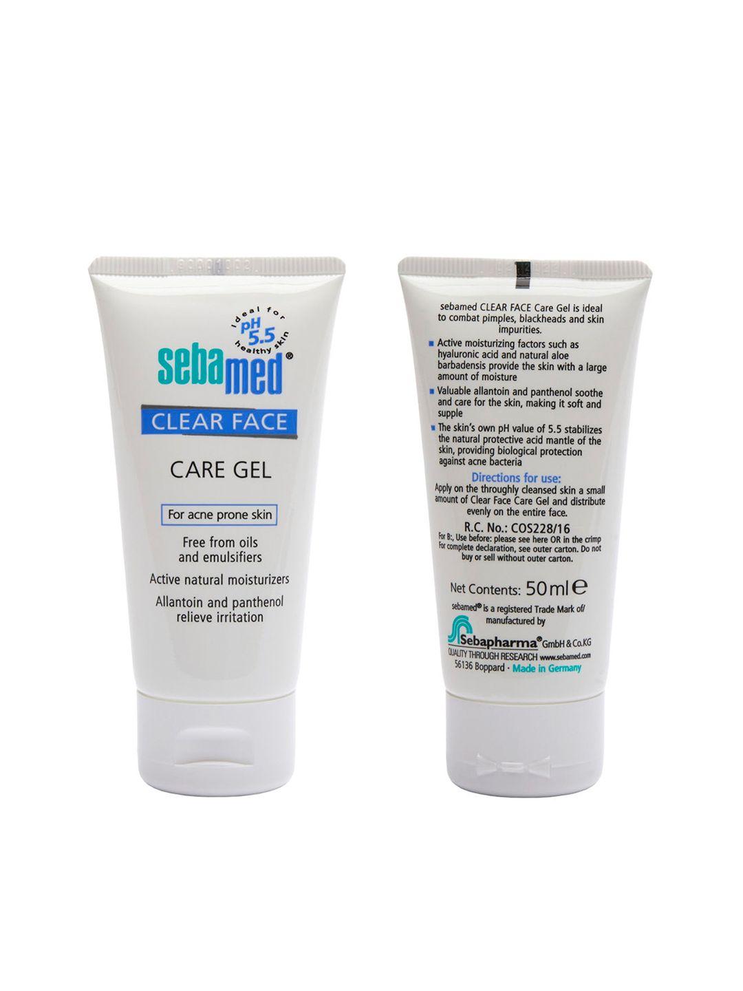 sebamed clear face care gel for acne-prone skin 50 ml