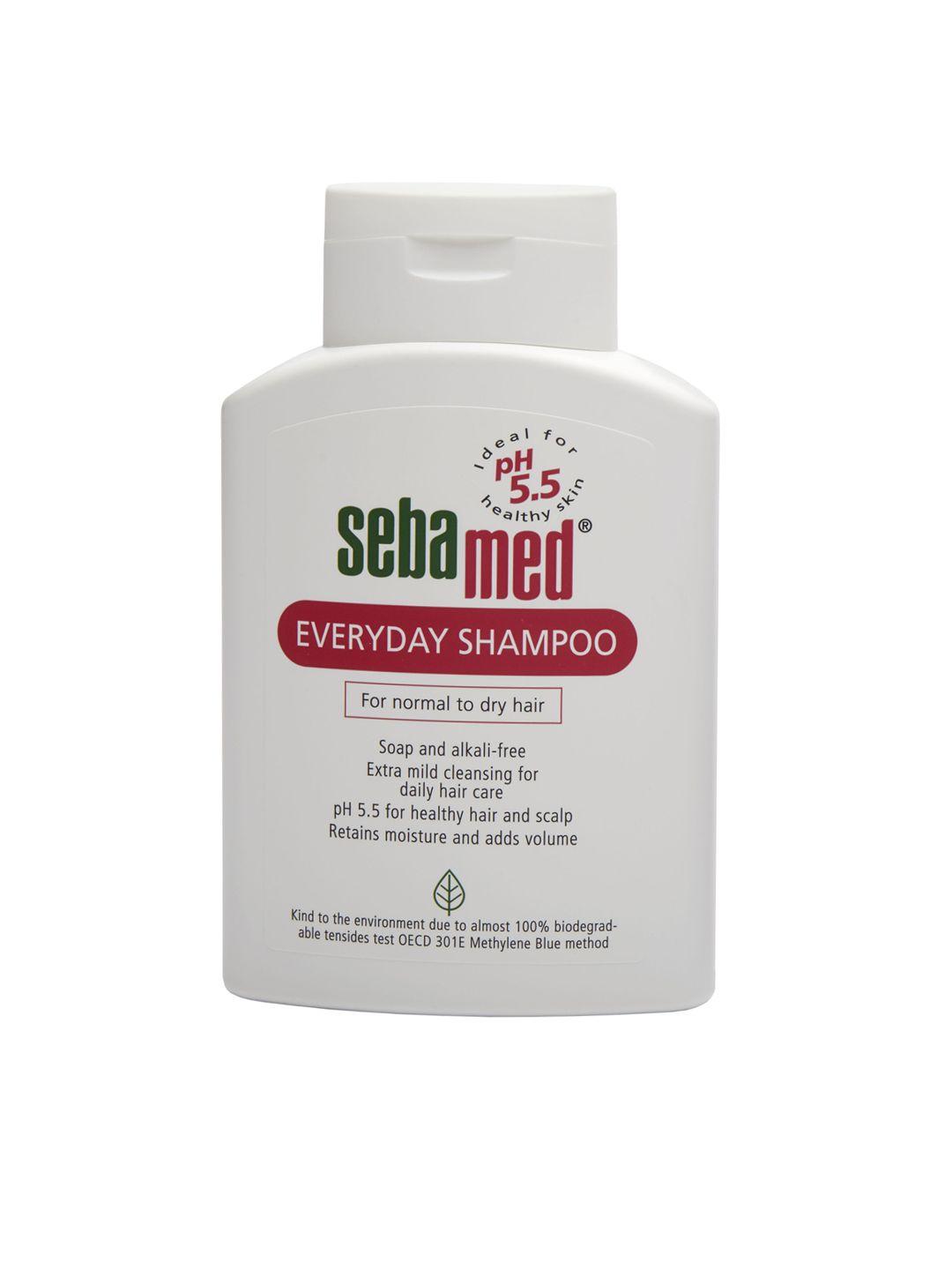 sebamed everyday shampoo for normal to dry hair 200 ml