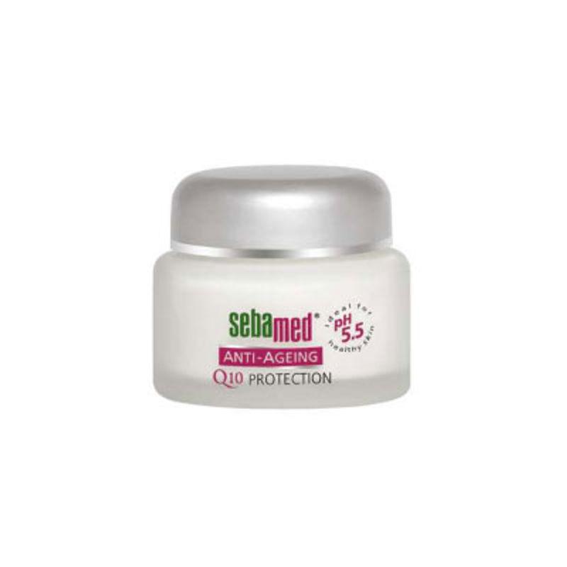 sebamed anti-ageing q10 protection cream, panthenol & vitamin e, proven reduction of wrinkles